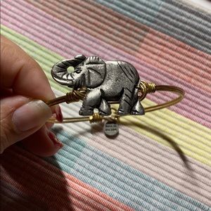 Luca + danni elephant gold bracelet